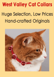 West Valley Cat Collars: a huge selection of hand-crafted collars for cats